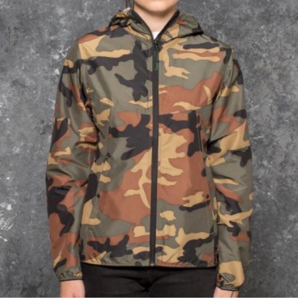 VGUC Boys Herschel Supply Company packable nylon jacket
